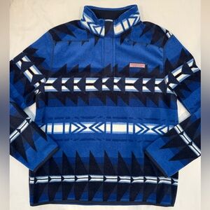 Vineyard Vines half zip fleece pullover